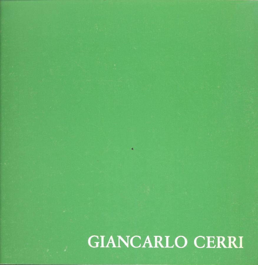 Giancarlo Cerri. Opere dal 1985 al 1989 | Immagine principale