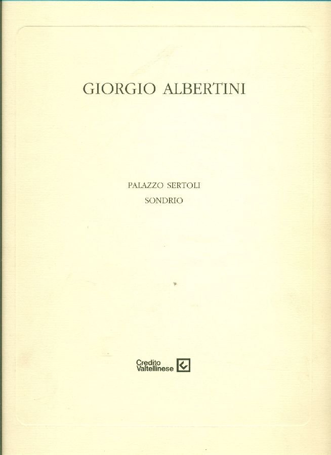 Giorgio Albertini. L'arte della finzione | Immagine principale
