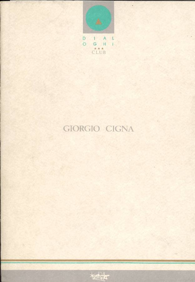 Giorgio Cigna. Lavori recenti - Gloria Bosch I Mir. Racconto … | Immagine principale
