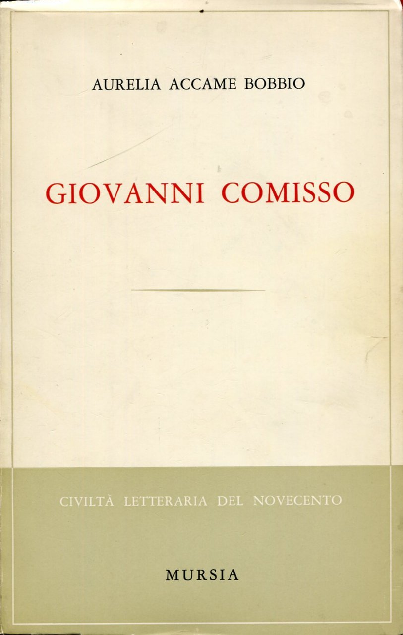 Giovanni Comisso | Immagine principale