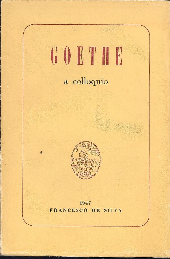 Goethe a colloquio | Immagine principale
