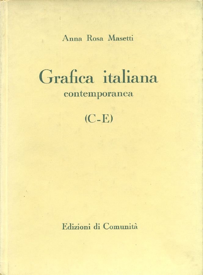Grafica Italiana Contemporanea (C- E) | Immagine principale