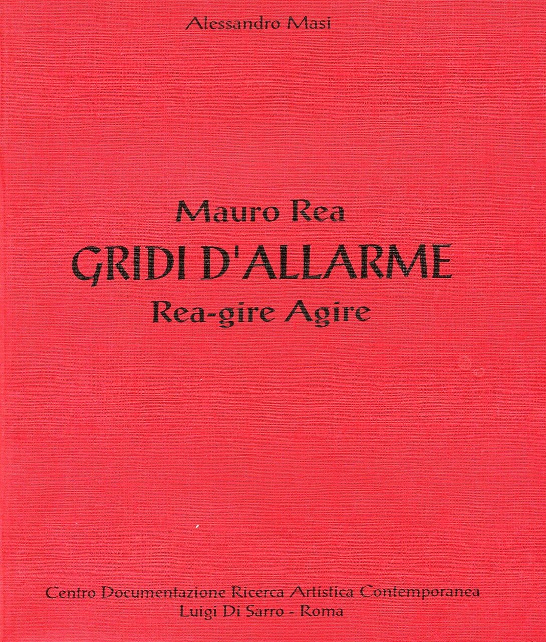 Gridi d'allarme 1994. Rea-gire / Agire | Immagine principale