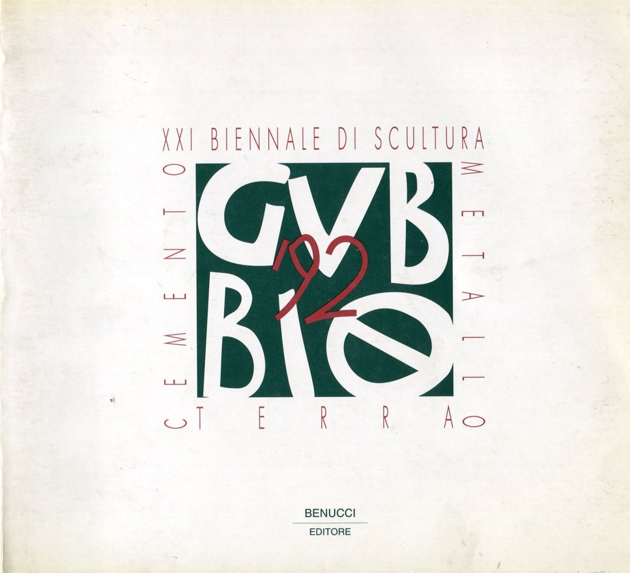 Gubbio '92. XXI Biennale di scultura. Metallo Terra Cemento | Immagine principale