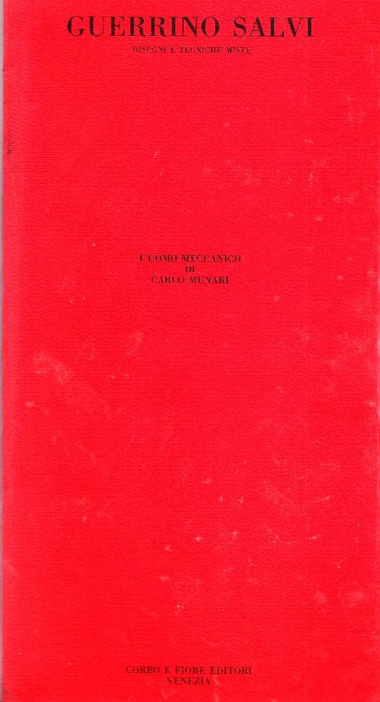 Guerrino Salvi. Disegni e tecniche miste | Immagine principale