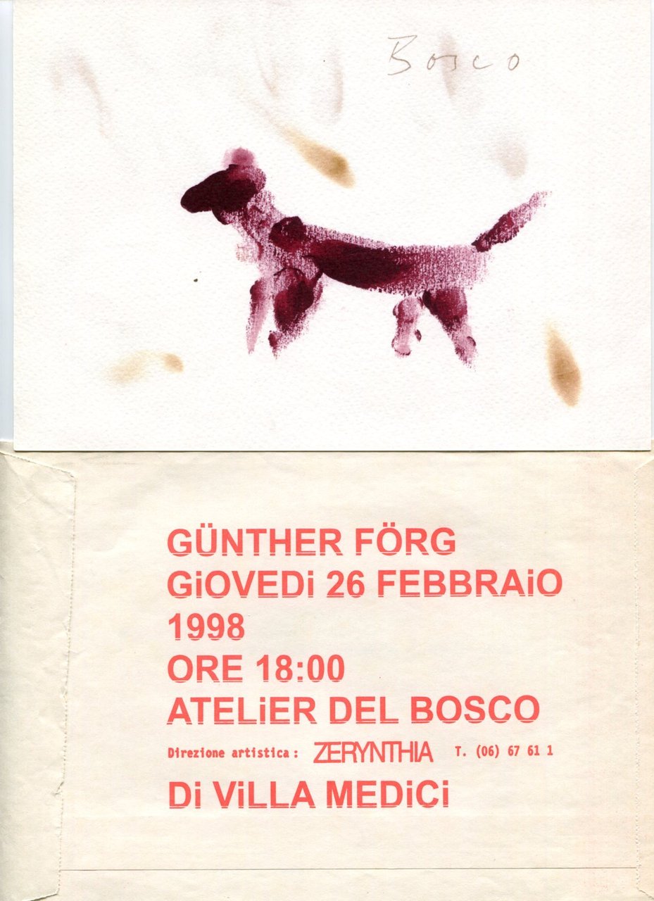 Gunther Forg. L'atelier del Bosco | Immagine principale