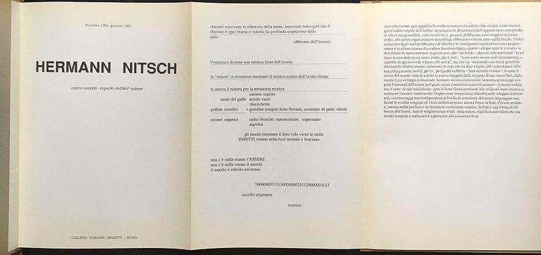 Hermann Nitsch. Opere recenti. Reperto dell'84a azione | Immagine Gallery 2