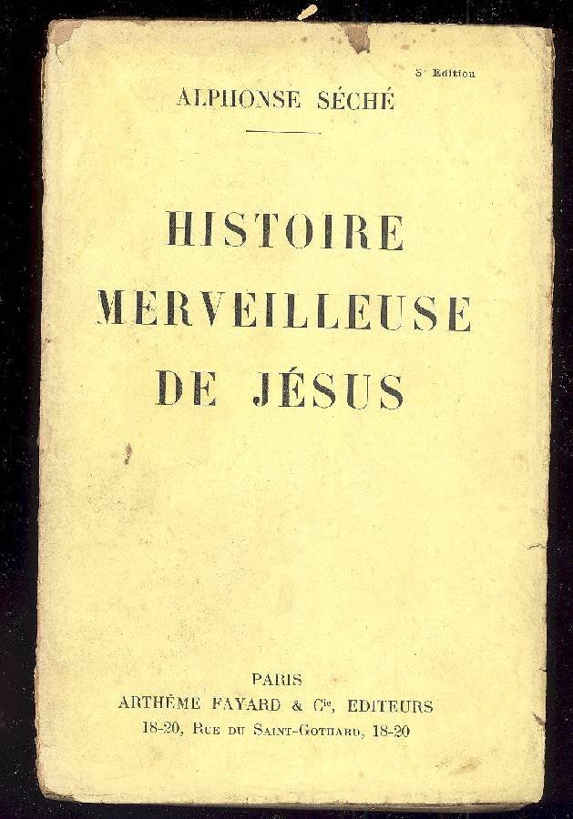 Histoire merveilleuse de Jésus | Immagine principale