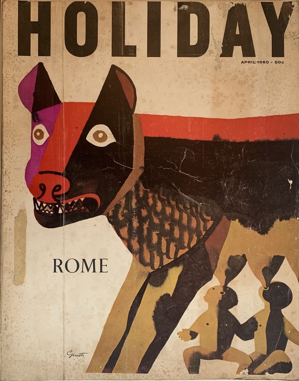 Holiday. Vol. 27, No. 4. April 1960. ROME | Immagine principale