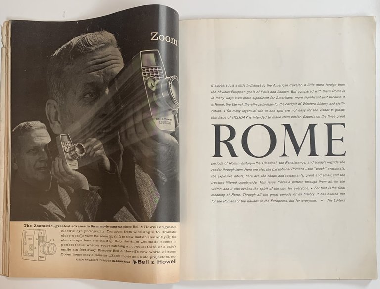 Holiday. Vol. 27, No. 4. April 1960. ROME | Immagine Gallery 2