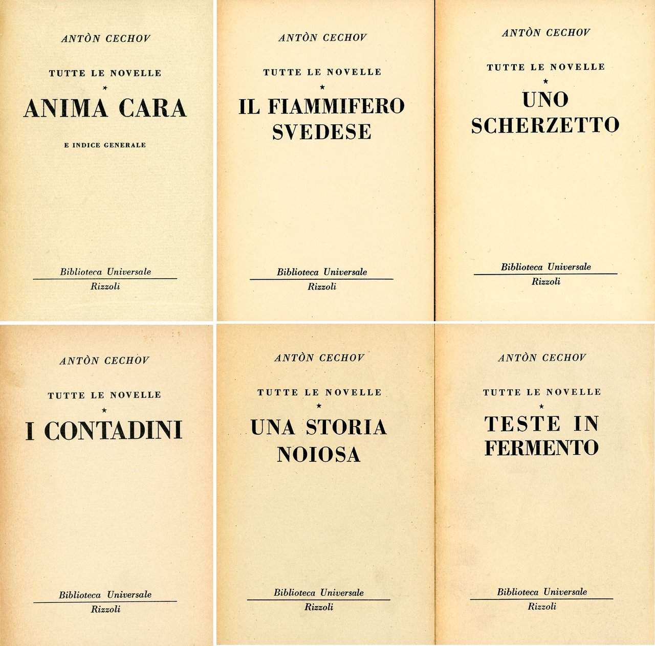 I contadini e altri 5 volumi delle Novelle