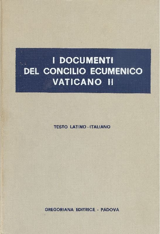 I documenti del Concilio Ecumenico Vaticano II | Immagine principale