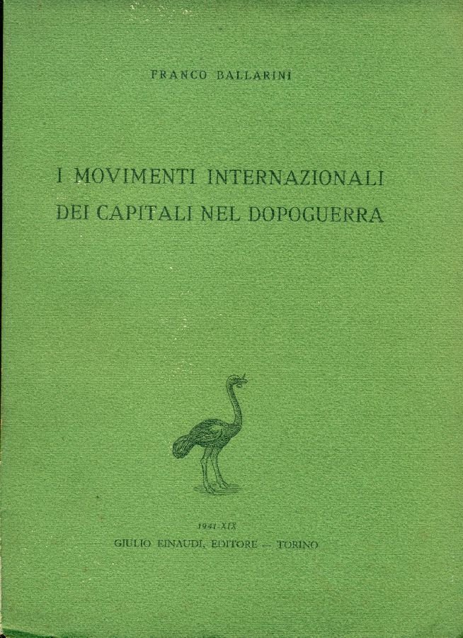 I movimenti internazionali dei capitali nel dopoguerra | Immagine principale