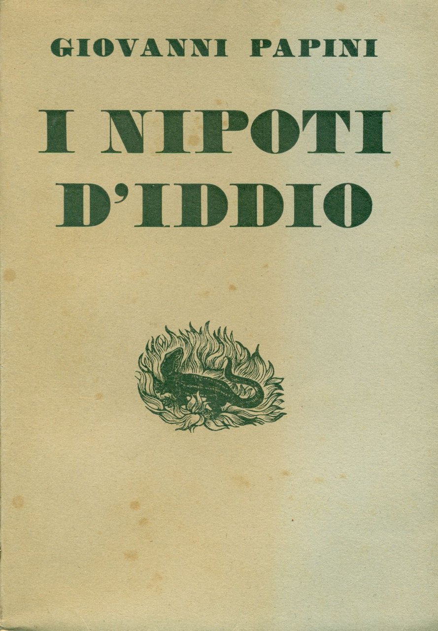 I nipoti d'Iddio (1903-1931) | Immagine principale