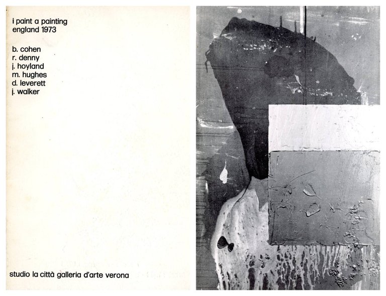 I paint a painting. England 1973 | Immagine Gallery 2