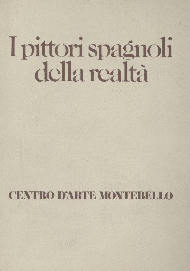 I pittori spagnoli della realtà | Immagine principale