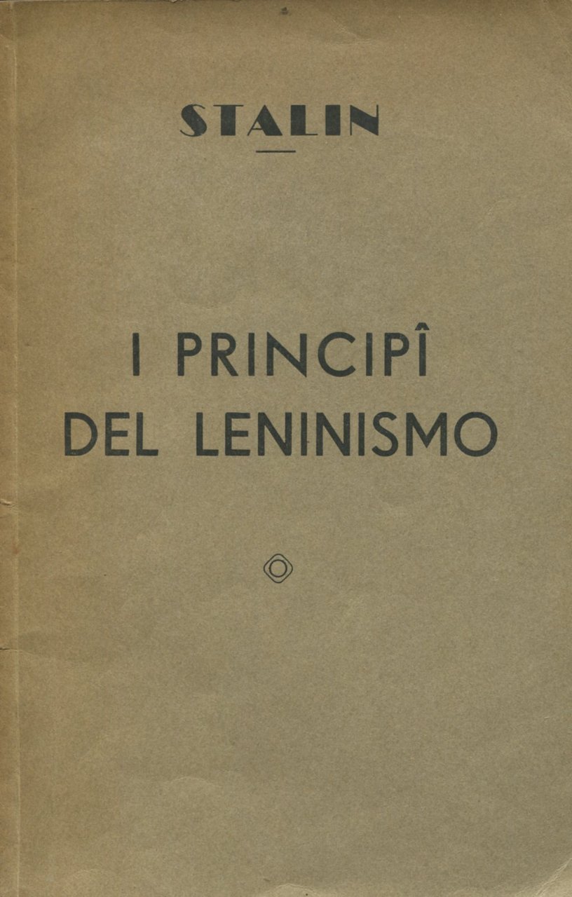 I principi del leninismo | Immagine principale