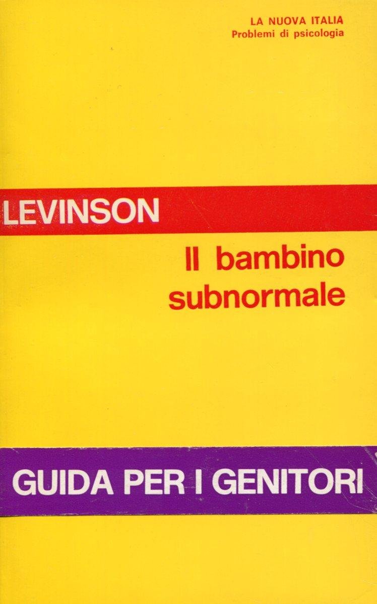 Il bambino subnormale | Immagine principale