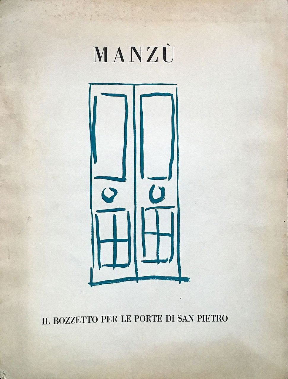 Il bozzetto per le porte di San Pietro in Vaticano | Immagine principale