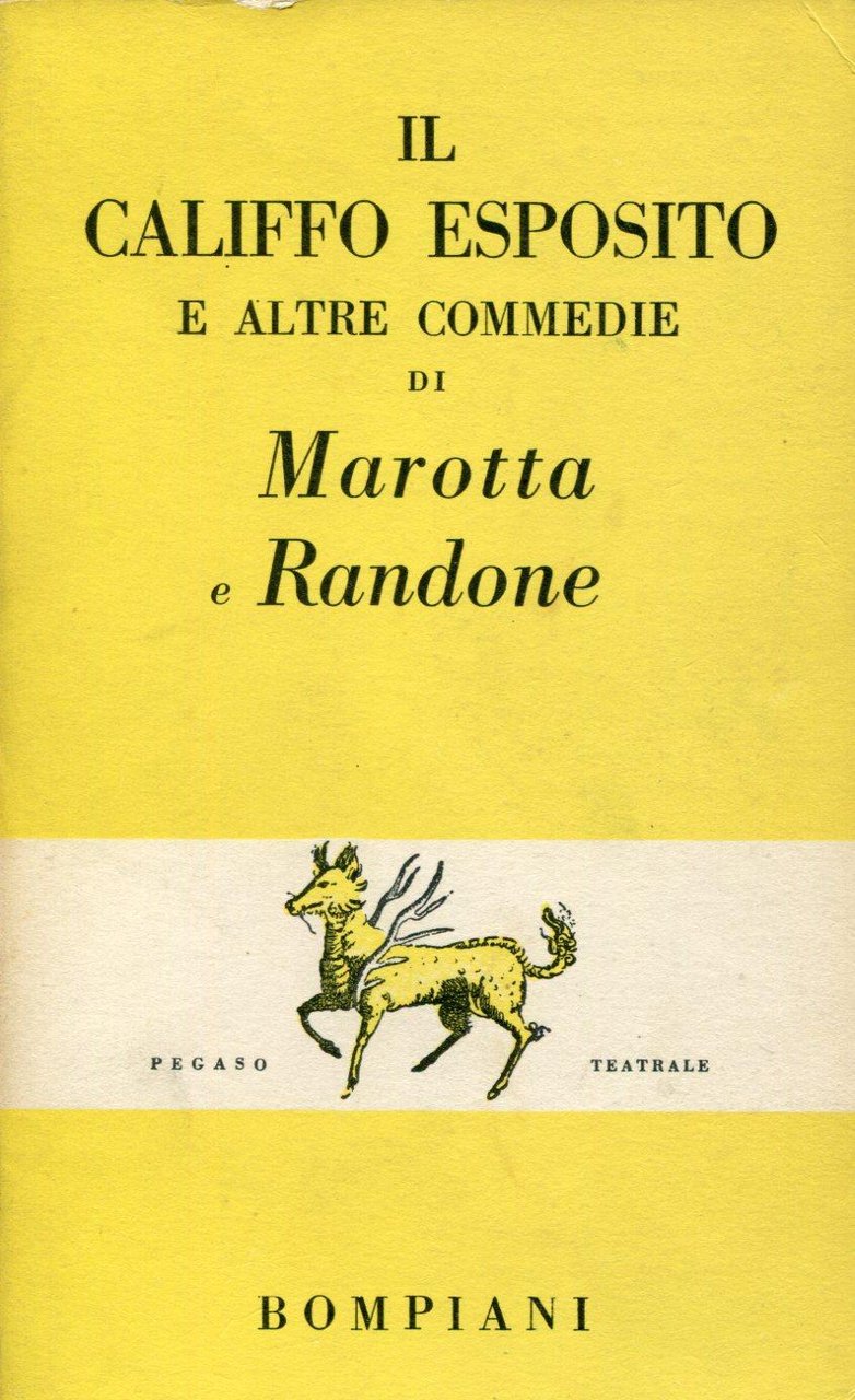 Il Califfo Esposito e altre commedie | Immagine principale