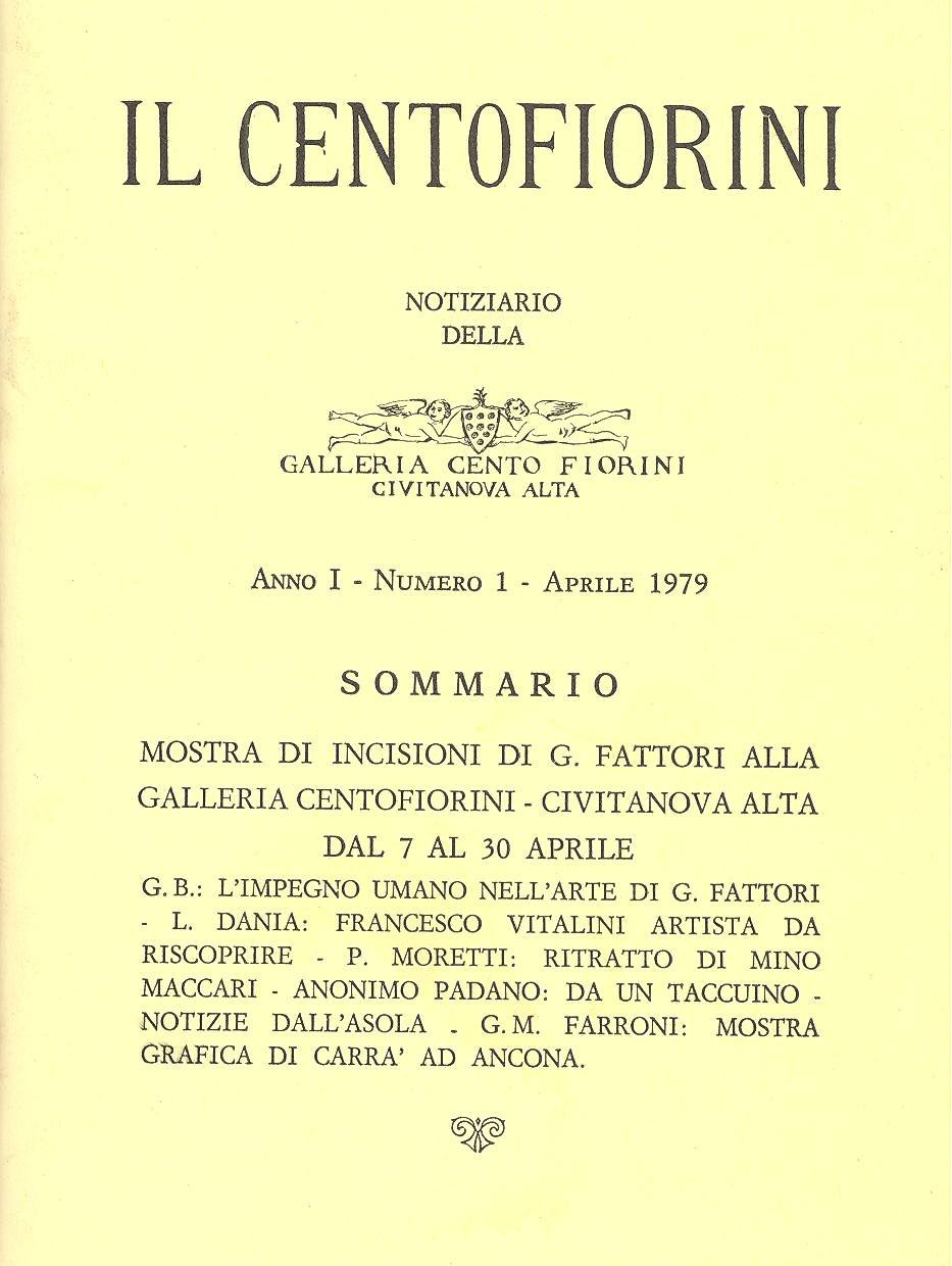Il Centofiorini. Aprile 1979 - N.1 | Immagine principale