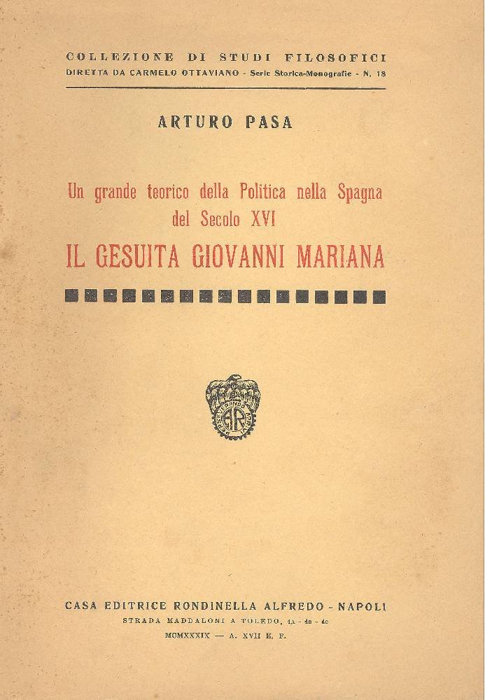 Il gesuita Giovanni Mariana | Immagine principale
