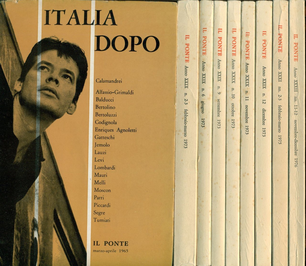 Il Ponte, numero speciale "Italia dopo" marzo-aprile 1965. nn. 2/3, … | Immagine principale