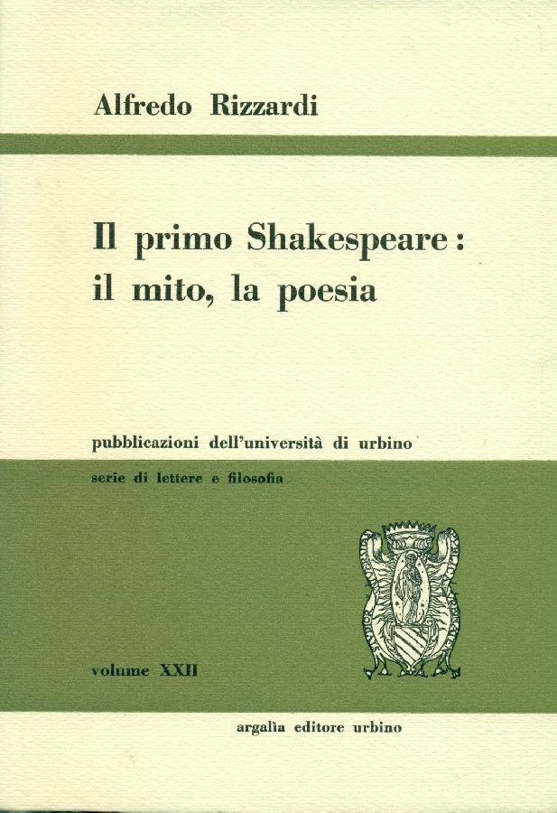 Il primo Shakespeare: il mito, la poesia | Immagine principale