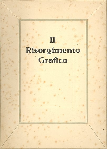 Il Risorgimento Grafico. 31 Agosto 1924 | Immagine Gallery 2