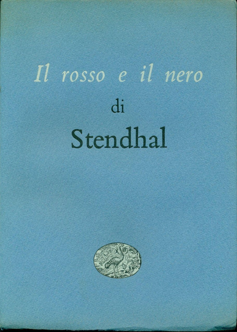 Il rosso e il nero. Cronaca del secolo XIX | Immagine principale