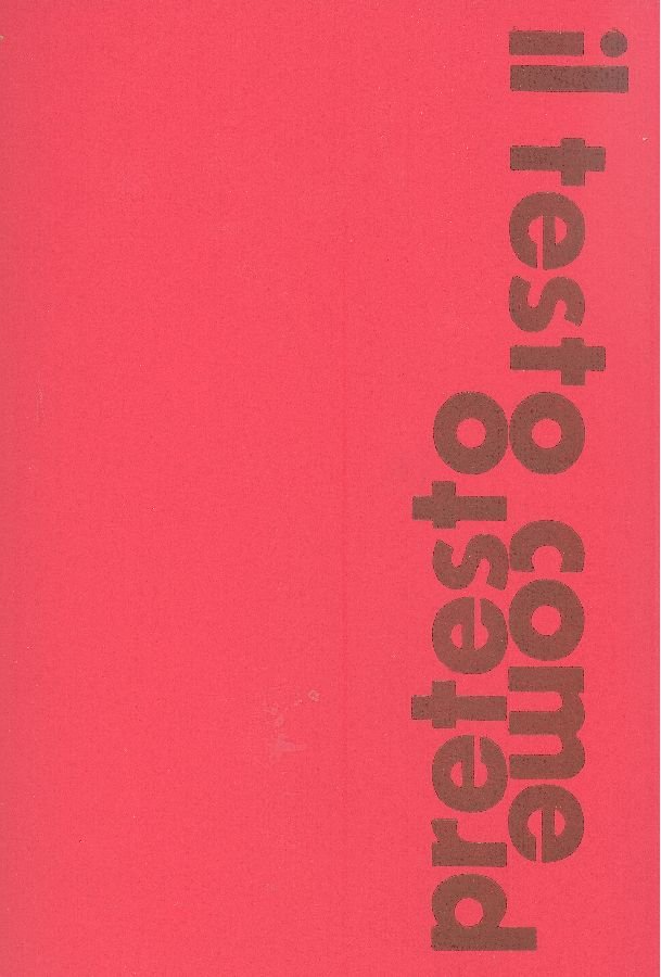 Il testo come pretesto | Immagine principale