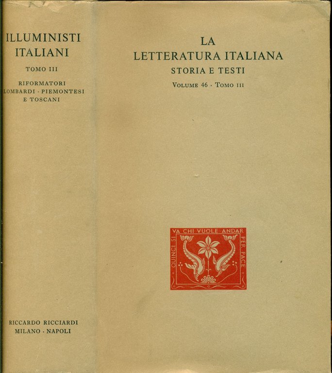 Illuministi italiani. tomo III: Riformatori lombardi, piemontesi e toscani | Immagine Gallery 2