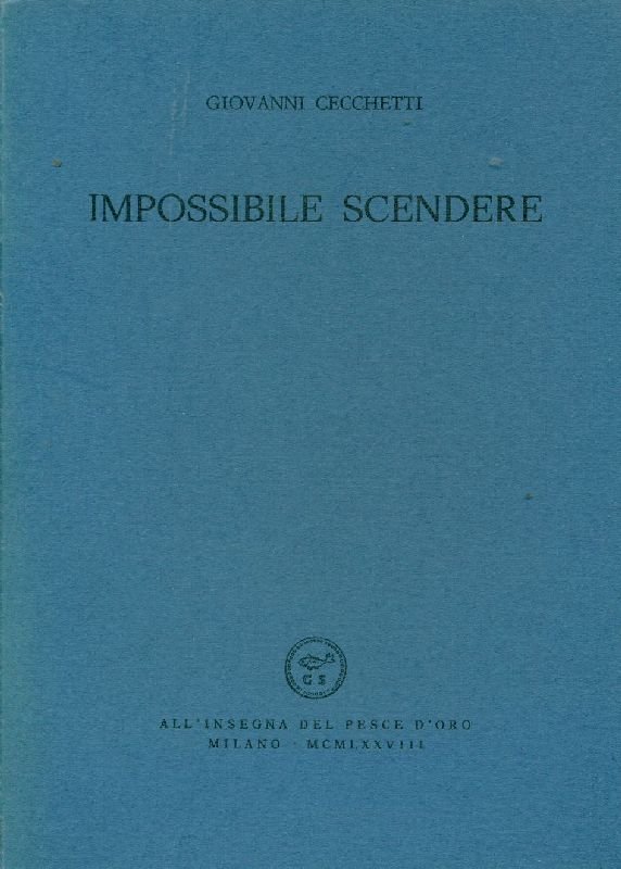 Impossibile scendere | Immagine principale