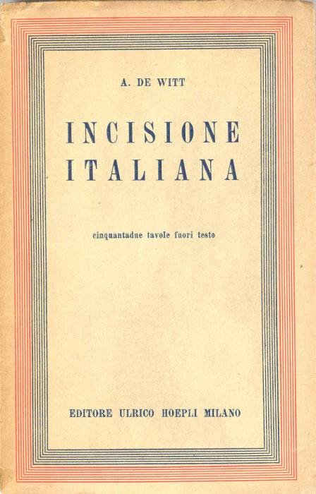 Incisione italiana | Immagine principale