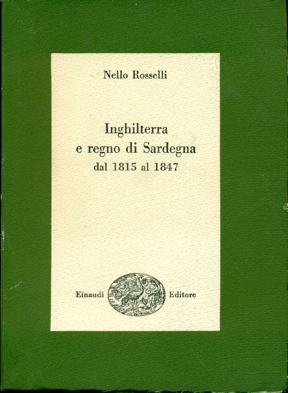 Inghilterra e Regno di Sardegna dal 1815 al 1847 | Immagine principale