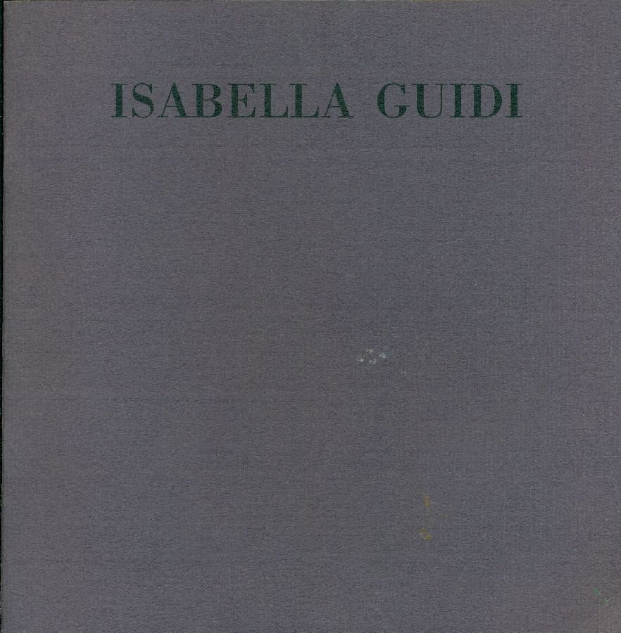 Isabella Guidi. Opere recenti | Immagine principale