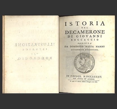 Istoria del Decamerone di Giovanni Boccaccio scritta da Domenico Maria … | Immagine principale