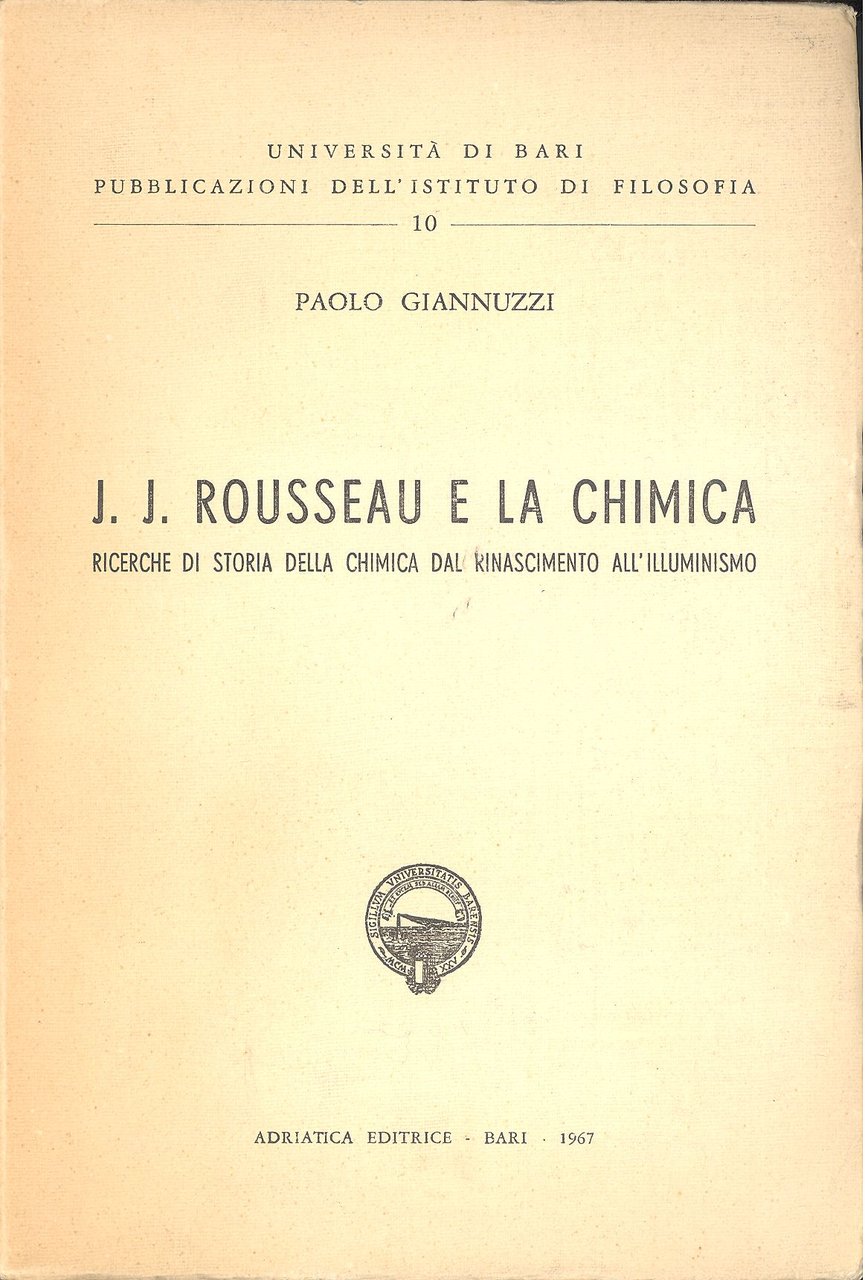 J.J. Rousseau e la chimica | Immagine principale