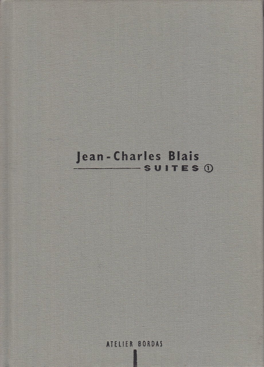 Jean-Charles Blais. Suites | Immagine principale