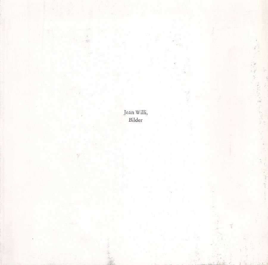 Jean Willi, Bilder | Immagine principale