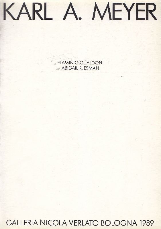 Karl A. Meyer | Immagine principale