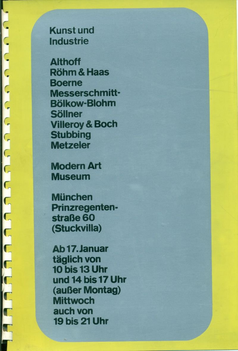 Kunst und Industrie | Immagine principale