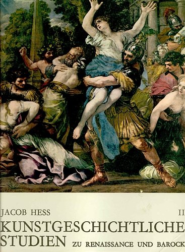Kunstgeschichtliche studien. Zu Renaissance und Barock