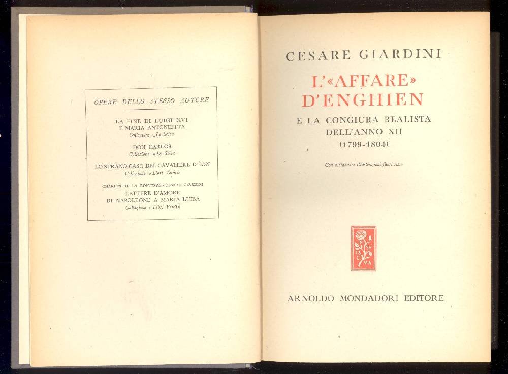 L'Affare d'Enghien e la congiura realista dell'anno XII (1799-1804) | Immagine principale