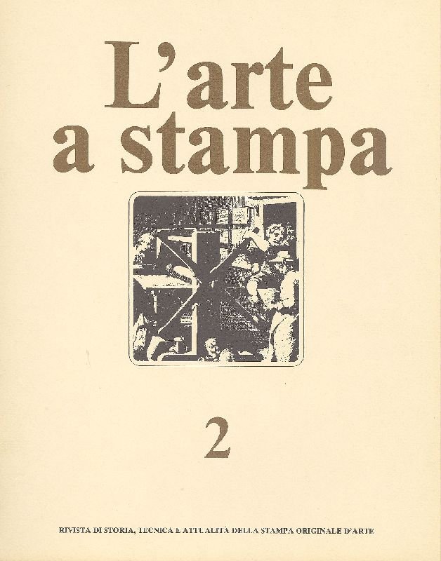 L&amp;#39;arte a stampa. Luglio-Agosto 1978. N. 2 | Immagine principale