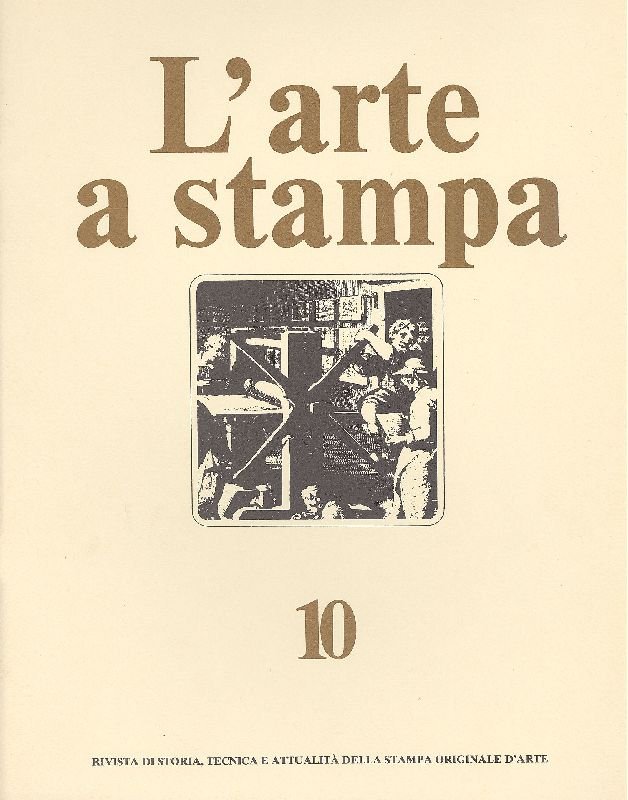 L&amp;#39;arte a stampa. Novembre/Dicembre 1979. N. 10 | Immagine principale