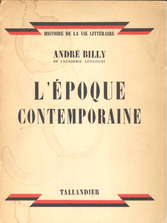 L&amp;#39;epoque Contemporaine (1905-1930) | Immagine principale