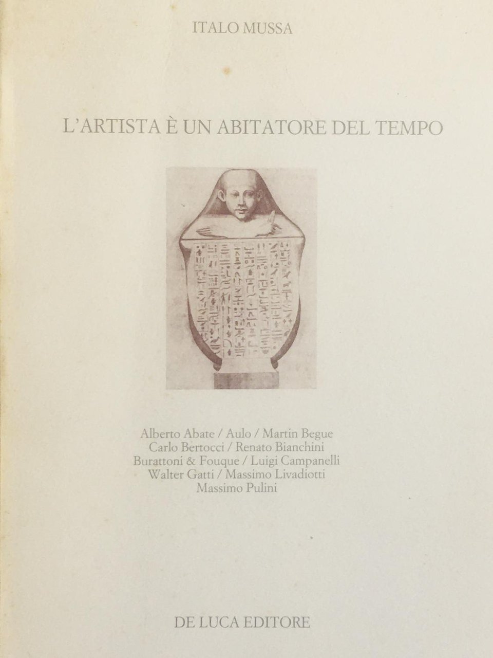 L'artista è un abitatore del tempo | Immagine principale