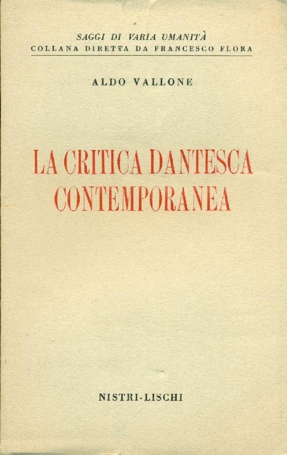 La critica dantesca contemporanea | Immagine principale
