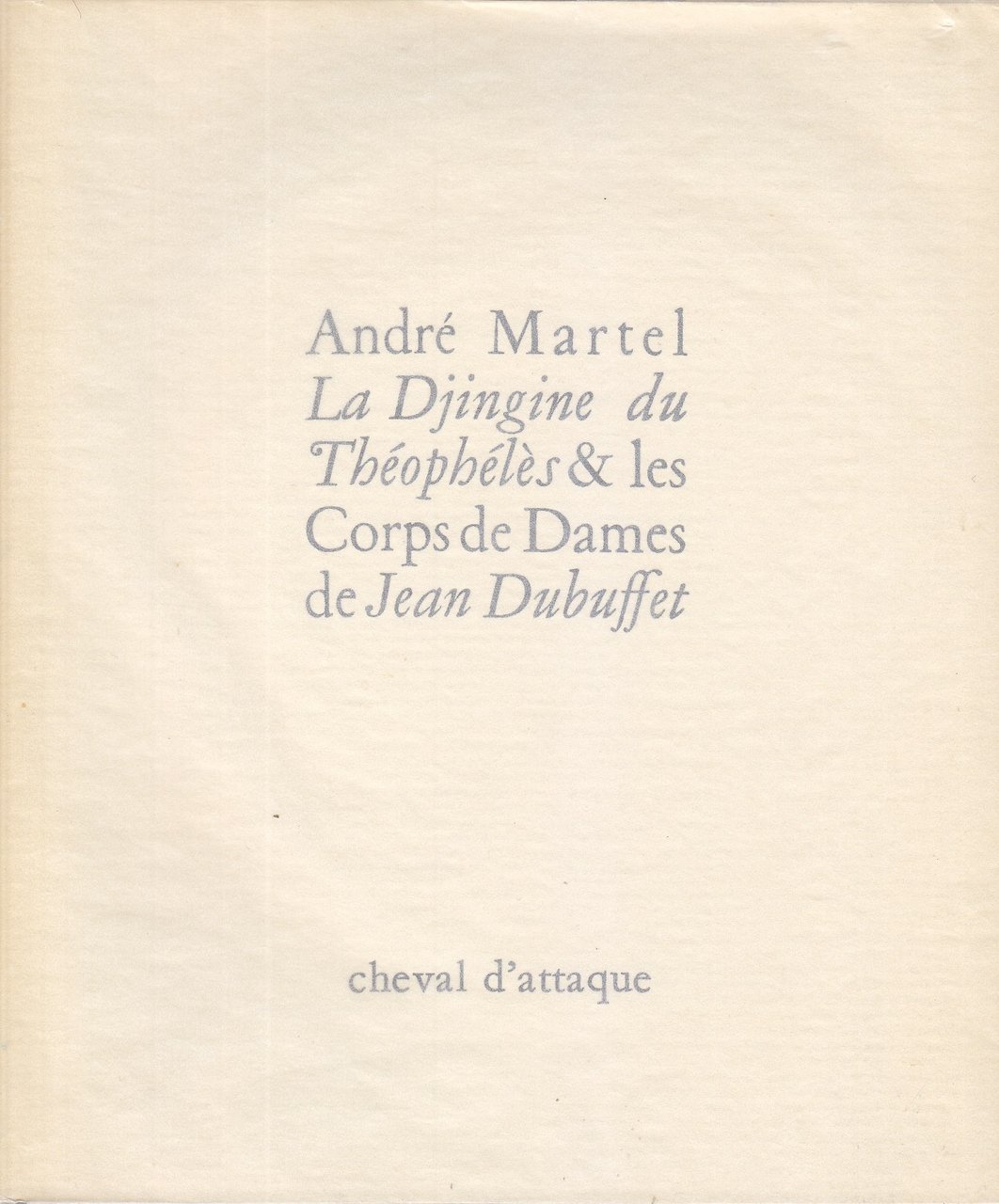 La Djingine du Théophélès | Immagine principale